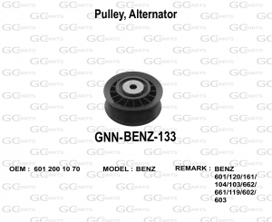 Pulley, Alternator