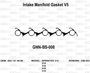 lntake Manifold Gasket V5