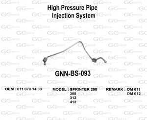 High Pressure Pipe lnjection System