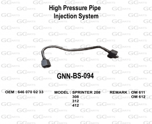 High Pressure Pipe lnjection System