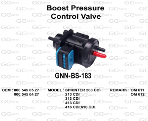 Boost Pressure Control Valve