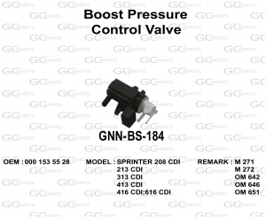 Boost Pressure Control Valve