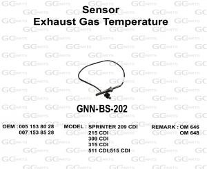 Sensor Exhaust Gas Temperature
