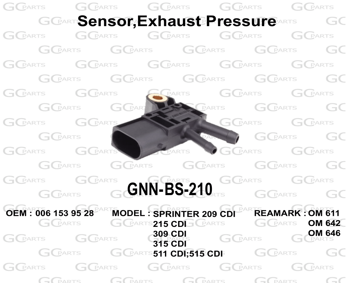 Sensor,Exhaust Pressure