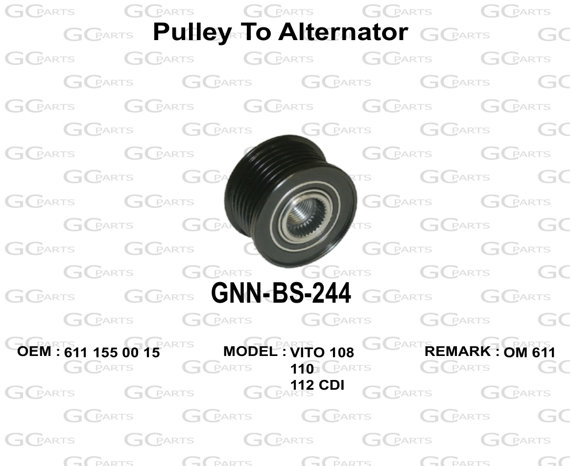 Pulley To Alternator