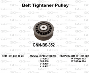 Belt Tightener Pulley
