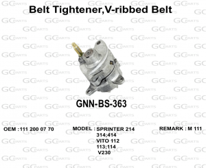 Belt Tightener,V-ribbed Belt