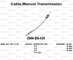 Cable,Manual Transmission