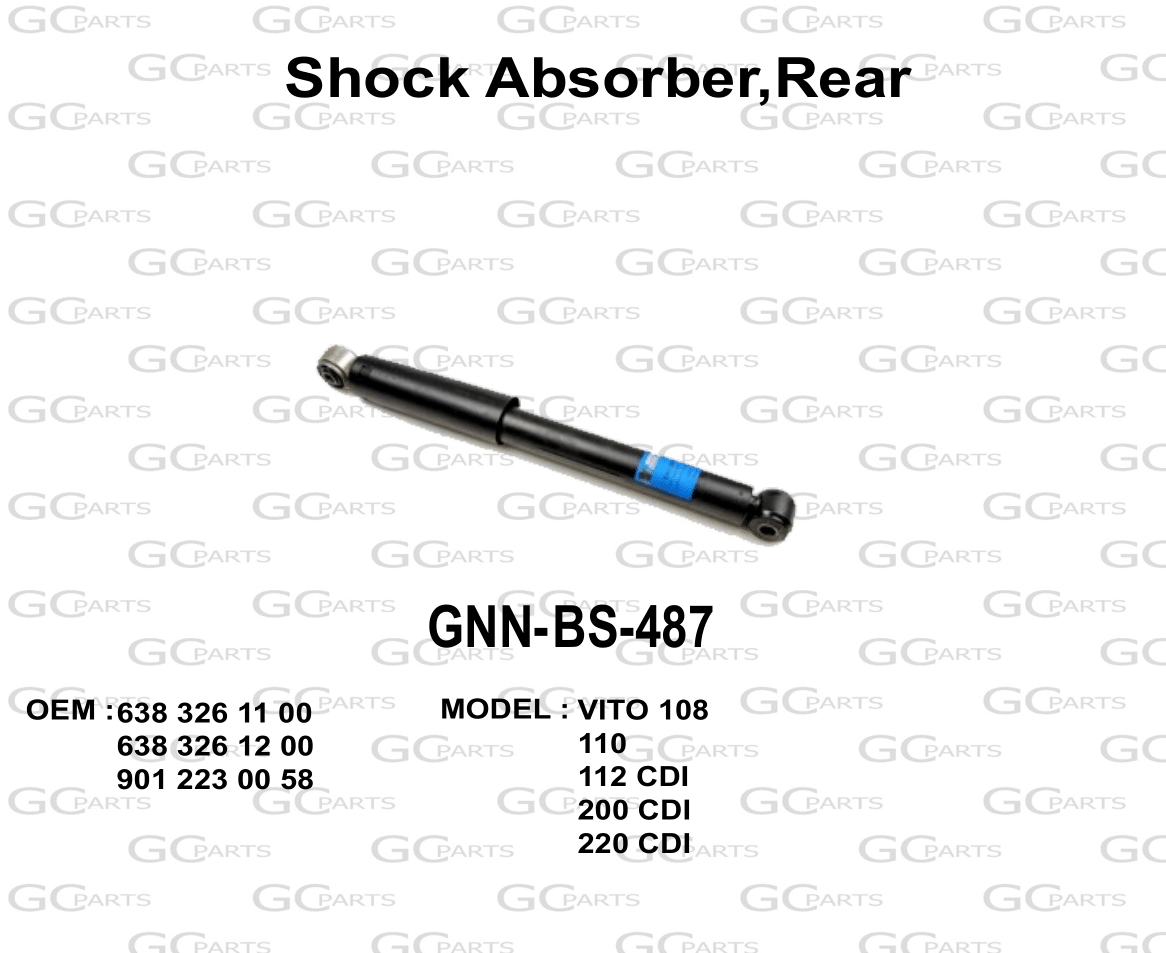 Shock Absorber,Rear