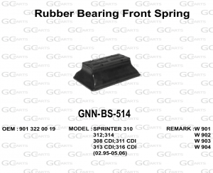 Rubber Bearing Front Spring