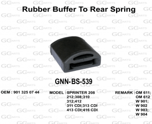 Rubber Buffer To Rear Spring