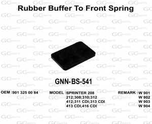 Rubber Buffer To Front Spring