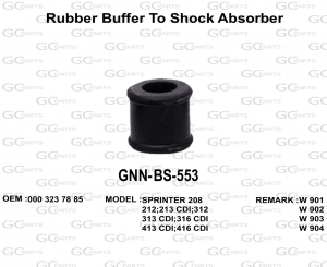 Rubber Buffer To Shock Absorber