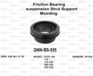 Friction Bearing suspension Strut Support Mointing