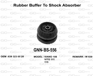 Rubber Buffer To Shock Absorber