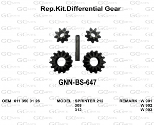 Rep.Kit.Differential Gear
