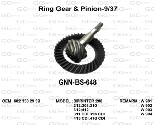 Ring Gear & Pinion-9/37
