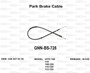 Park Brake Cable
