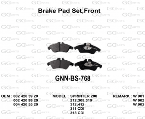 Brake Pad Set,Front