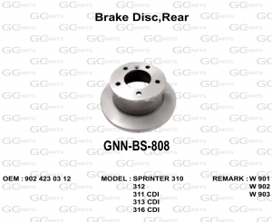 Brake Disc,Rear