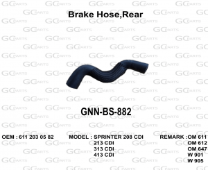 Brake Hose,Rear