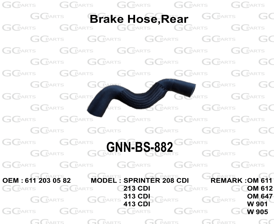 Brake Hose,Rear