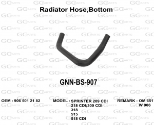 Radiator Hose,Bottom