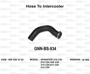 Hose To Intercooler