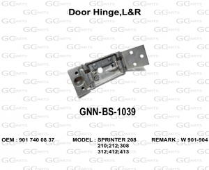 Door Hinge,L&R