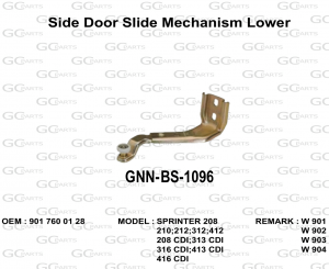 Side Door Slide Mechanism Lower