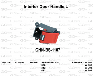 Interior Door Handle,L