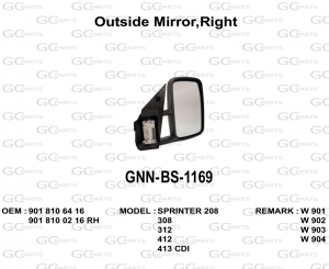 Outside Mirror,Right
