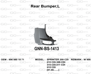 Rear Bumper,L