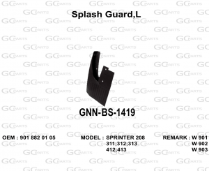 Splash Guard,L