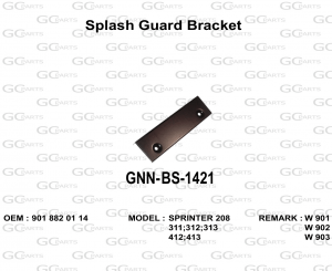 Splash Guard Bracket