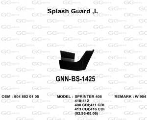 Splash Guard ,L