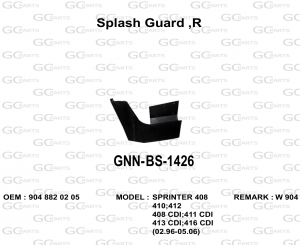 Mudflap,Mudguard,Left