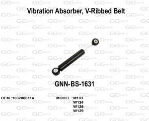 Vibration Absorber, V-Ribbed Belt