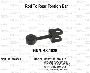 Rod To Rear Torsion Bar