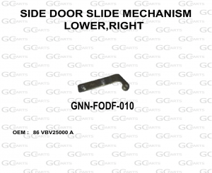 SIDE DOOR SLIDE MECHANISM LOWER,RIGHT