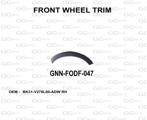 FRONT WHEEL TRIM