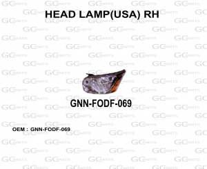 HEAD LAMP(USA) LH