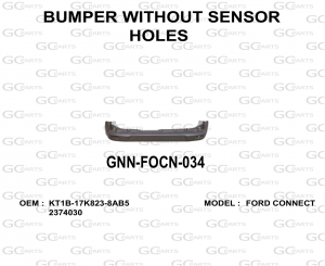 BUMPER WITH SENSOR HOLES