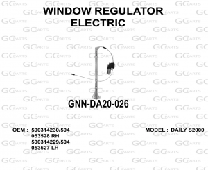 WINDOW REGULATOR ELECTRIC