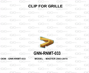 CLIP FOR GRILLE