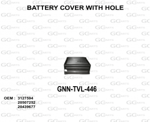 BATTERY COVER WITH HOLE