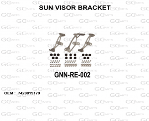 SUN VISOR BRACKET