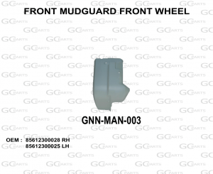 FRONT MUDGUARD FRONT WHEEL