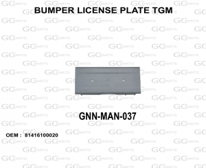 MPER LICENSE PLATE TGM