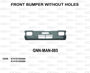 FRONT BUMPER WITHOUT HOLES